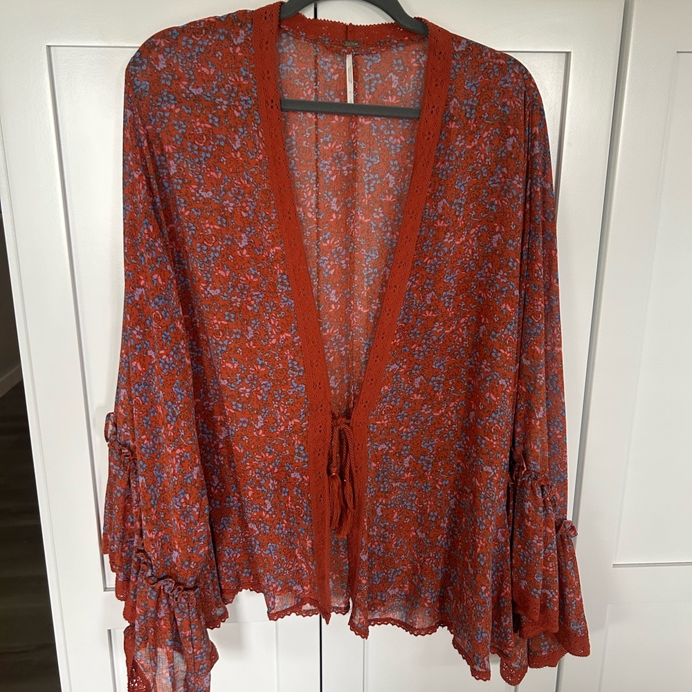 Free People Lola Kimono Top